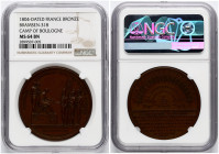 France Medal Encampment at Boulogne and the Planned Invasion of England NGC MS 64 BN