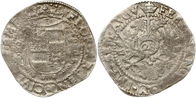 Germany, Emden. Ferdinand II(1619-1637). 28 Stuber ND (1624-1637). Silver 19.93 ...