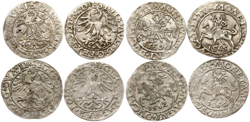 Lithuania. Zygmunt II August (1545–1572). Polgrosz 1560-1565. Vilnius. 1560, 156...