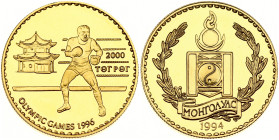 Mongolia 2000 Togrog 1994 Boxing