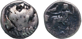 Greece (ancient) Kingdom of Macedonia 336 BC - 323 BC AR Drachm - Alexander III Silver 4g VF