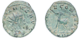 Rome Roman Empire 260 - 268 BI Antoninianus - Gallienus (DIANAE CONS AVG) Billon Rome Mint 3.22g VF RIC V.1 181f OCRE ric.5.gall(2).181f