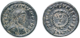 Rome Roman Empire 324 AE Nummus - Constantine II (VOT V, SMHΓ) Bronze Heraclea Mint 3.14g VF RIC 63
