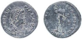 Rome Eastern Roman Empire 392 - 395 SMHB AE Maiorina - Arcadius (GLORIA ROMANORVM; Heraclea) Bronze Heraclea Mint 4.44g VF RIC IX 27b OCRE ric.9.her.2...