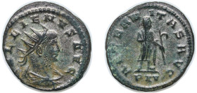 Rome Roman Empire 267 - 268 BL Antoninianus - Gallienus (AETERNITAS AVG; Saturn) Silver Antioch Mint 3.41g XF RIC V.1 606a OCRE ric.5.gall(2).606a