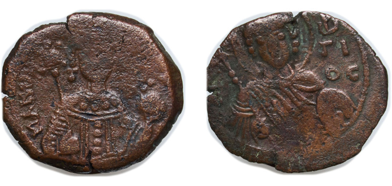 Byzantine states Byzantine Empire 1143 - 1180 Tetarteron - Manuel I Komnenos Cop...