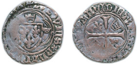 France Kingdom 1498 Blanc - Louis XII Billon 2.66g VF Dy royales 664