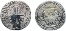 France Kingdom 1461 - 1474 Blanc - Louis XI Billon (.359 silver) 1.51g VF Dy royales 550 Ciani 755-756 LP 534 Dumas 21-3-1