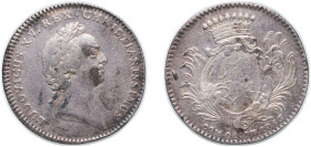 France Kingdom 1756 Token - Louis XV (États du Languedoc - Comitia Occitania) Silver (.900) 10.89g VF