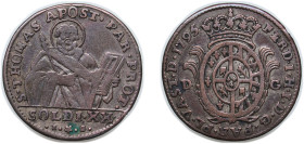 Italy Duchy of Parma Italian states 1795 20 Soldi - Ferdinando di Borbone Billon 3.68g VF C 7