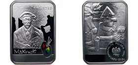Poland Third Republic 2005 MW 20 Zlotys (Tadeusz Makowski) Silver (.925) Warsaw Mint (70000) 28.2g PF Y 542