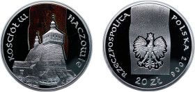 Poland Third Republic 2006 MW 20 Zlotys (Kościół w Haczowie) Silver (.925) Warsaw Mint 28.5g PF Y 584