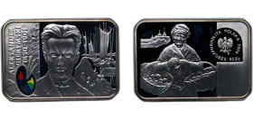 Poland Third Republic 2006 MW 20 Zlotys (Aleksander Gierymski) Silver (.925) Warsaw Mint (66000) 28.3g PF Y 604