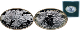 Poland Third Republic 2010 MW 10 Zlotys (Grunwald) Silver (.925) Warsaw Mint (60000) 14.14g PF Y 750