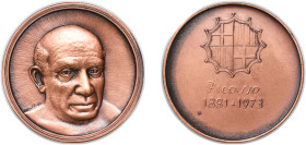 Spain Nationalist Government 1973 Medal - Picasso Bronze 125.4g UNC