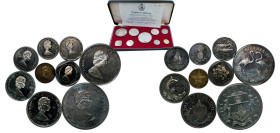 The Bahamas Commonwealth 1971 FM Coinage Set (6 Lots) The Franklin Mint PF