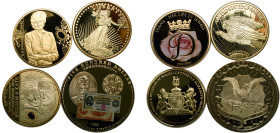 United States 20th-21th Century Medal (4 Lots) PF