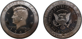 United States Federal republic ND Medal - Kennedy Half Silver (.999) 31.13g PF