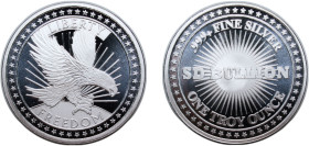 United States Federal republic ND Medal - SD Bullion Freedom 1oz Silver (.999) 31.1g BU