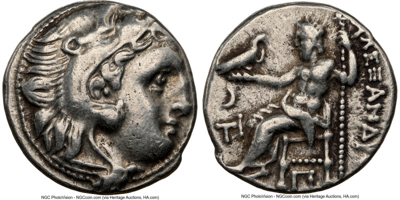 MACEDONIAN KINGDOM. Alexander III the Great (336-323 BC). AR drachm (16mm, 12h)....