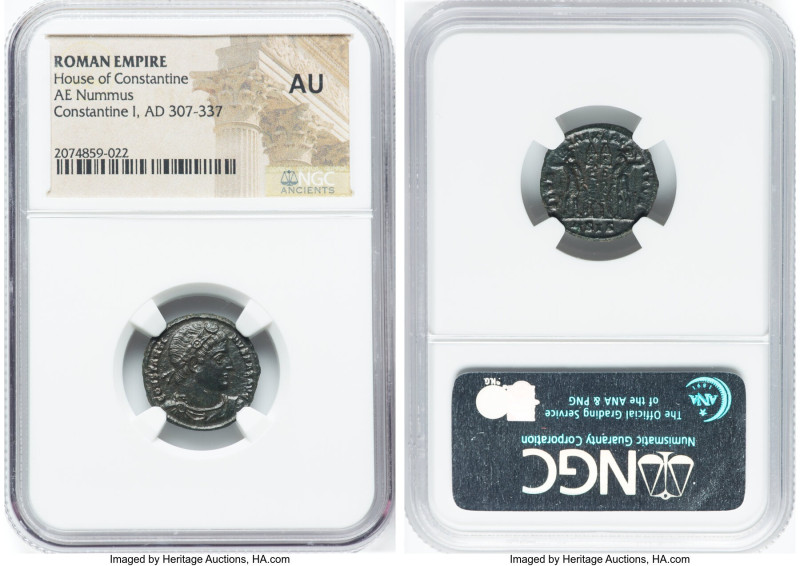 Constantine I the Great, as Augustus (AD 307-337). AE3 or BI nummus (17mm, 6h). ...