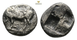 ASIA MINOR. Uncertain. (Circa 5th century BC). AR Obol (9,5 mm, 0.96 g).