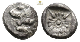 IONIA, Miletos, Diobol (1,06 g. 10,3 mm.), ca. 525-475 BC.