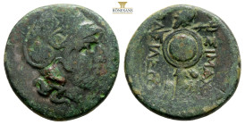 KINGS of THRACE. Lysimachos (305-281 BC). Uncertain mint.
AE Bronze (20,3mm 5,88g)