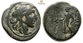 Seleucid Kingdom. Alexander I. Balas. (152-145 BC). Bronze Æ. (19,1mm, 5,6 g.) Antioch.