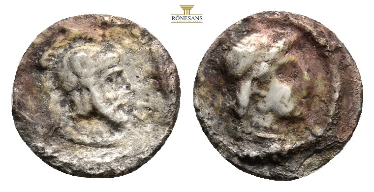 Cilicia. Tarsos. Datames, Satrap of Cilicia and Cappadocia. 384-360 BC. Obol AR
...