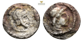 Cilicia. Tarsos. Datames, Satrap of Cilicia and Cappadocia. 384-360 BC. Obol AR
9,9 mm., 0,61 g.