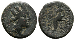 Greek
CILICIA, Tarsos (Circa 164-27 BC) AE Bronze (20,1 mm, 5,46 g).