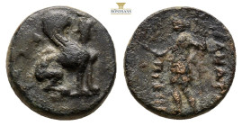 PAMPHYLIA, Perge. Circa 2nd-1st century BC. AE. (1,7 g. 12,9 mm)