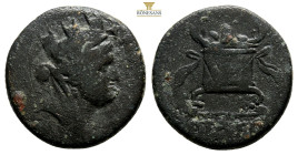 Seleucis and Pieria. Antioch. Pseudo-autonomous circa 49 BC. Bronze Æ (19,1 mm., 4,1 g)