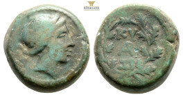 Greek Asia. Mysia, Kyzikos. AE 17 mm. 2nd-1st centuries. AE, 6,9 g. 17,2 mm.