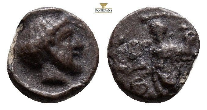 Cilicia, Nagidos AR Obol. Circa 400-380 BC. 0,74 g. 9,1 mm.