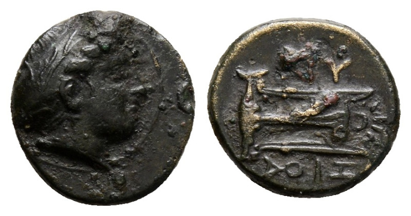 Mysia, Kyzikos. Third century B.C. AE (12 mm, 1.1 g).