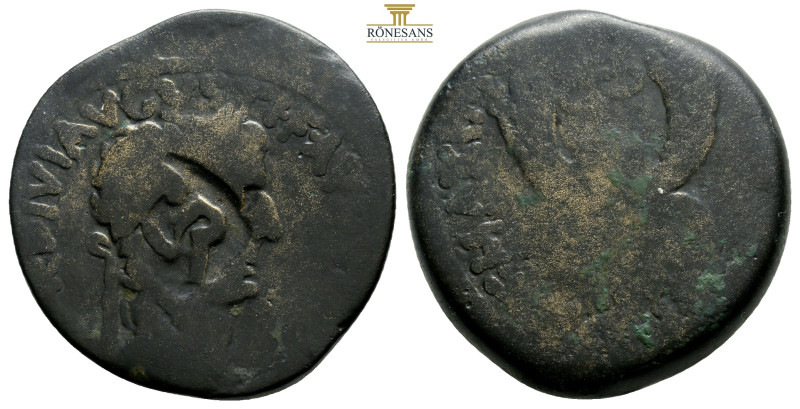 Roman Provincial COMMAGENE Tiberius (14-37) Æ Dupondius ca 19-20 14,5 g. 28,4 mm...