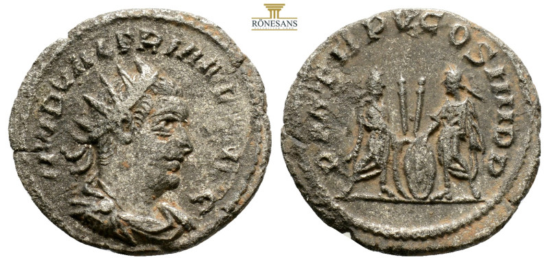 Valerian I. (257 AD) BI Antoninianus. (21,4 mm, 3,2 g.) Rome.