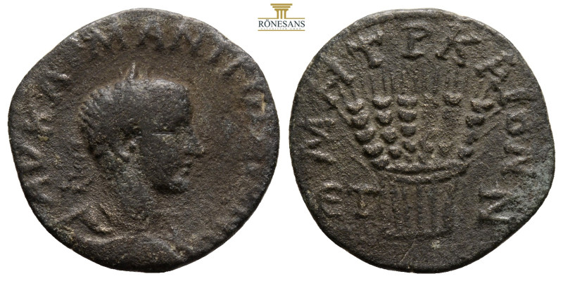 CAPPADOCIA, Caesarea. Gordian III. AD 238-244. AE. 3,9 g. 23,3 mm.