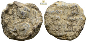 Byzantine lead seals, 10,5 g. 22,9 mm.