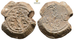 Byzantine lead seals, 16,9 g. 28,7 mm.