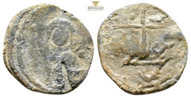 Byzantine lead seals, 4,2 g. 21,1 mm.