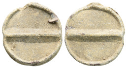 Byzantine lead seals, 5 g. 22,1 mm.