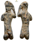 ANCIENT ROMAN BRONZE STATUETTE..Ae 7,8 g. 32,3 mm.