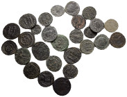 Ancient Bronze Coins, 35 Pieces, Sold As Seen, No Returns.