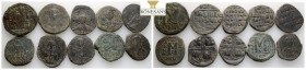 Ancient Bronze Coins, 10 Pieces, Sold As Seen, No Returns.