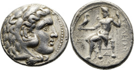 NÖRDLICHE LEVANTE. SELEUKIDEN Seleukos I. Nikator, 312 - 281 v. Chr. Tetradrachme ø 28mm (17.11g). ca. 300 - 295 v. Chr. Mzst.Seleukeia am Tigris. Vs....