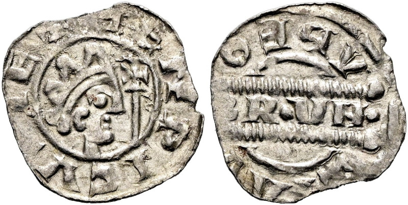 NIEDERLANDE. FRIESLAND Bruno III., von Friesland, 1038-1057. Denar (0.47g). o.J....