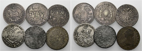 DEUTSCHE UND AUSLÄNDISCHE MÜNZEN & MEDAILLEN. Lot 3 x Talernachprägung von Lauer, darunter 1 x Spruchtaler von 1609 und 1 x Zürich Reichstaler 1559, 1...